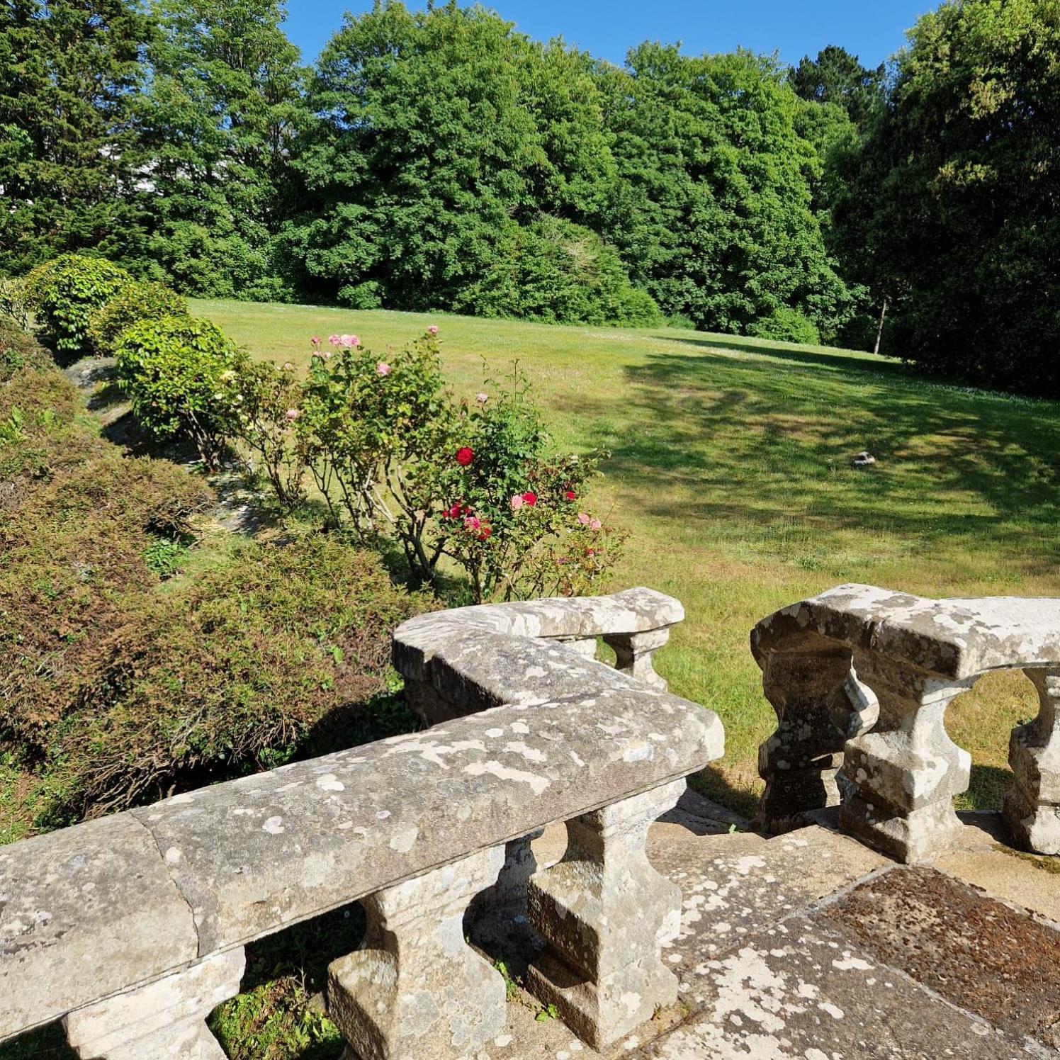 Chateau De Locqueran Pierres Et Filets Bleus Audierne Luaran gambar